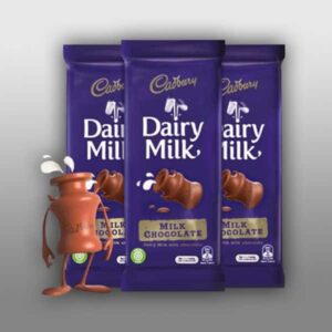 3 Dairy Milk Chocolate Large 90g