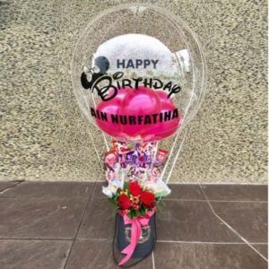 Chocolate Floral Balloon