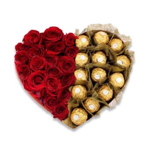 FERRERO & ROSES HEART