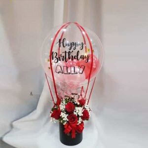 Floral Balloon Feel Sweet