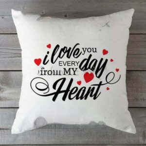 I love You From Heart Cushion