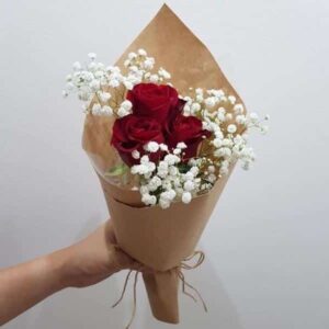 Imported Roses with gypso