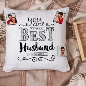 You Are Best Husband Mini Pic Cushion