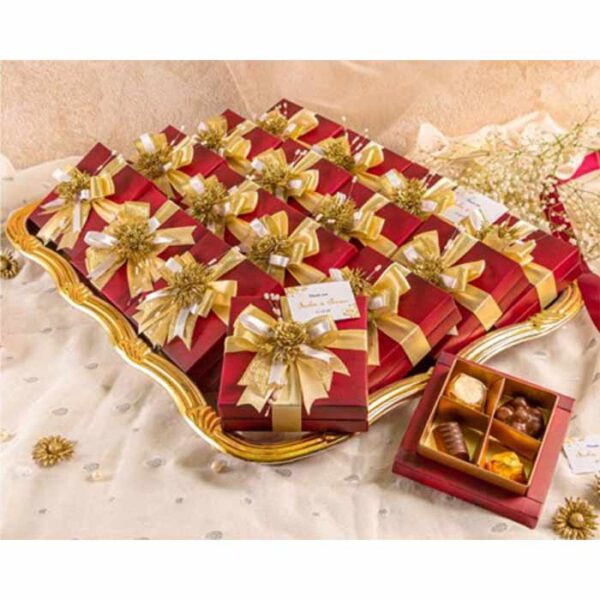 Lals Venice 4pc Chocolates Box