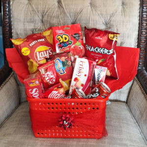 Red Snack Basket