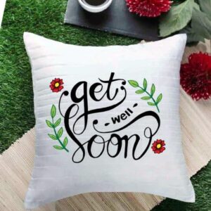 Get well soon cushion