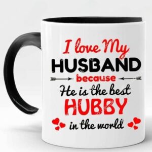 I Love My Husband Mug