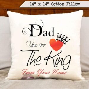 King Dad Cushion