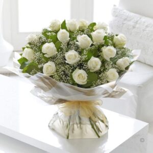 Majestic White Roses