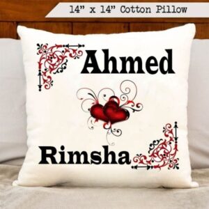 Personalize Cushion Name