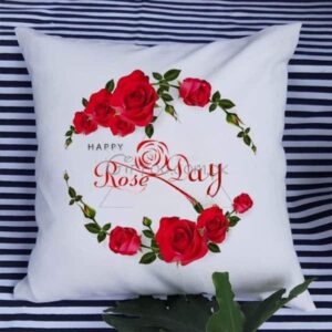 Rose Day Cushion