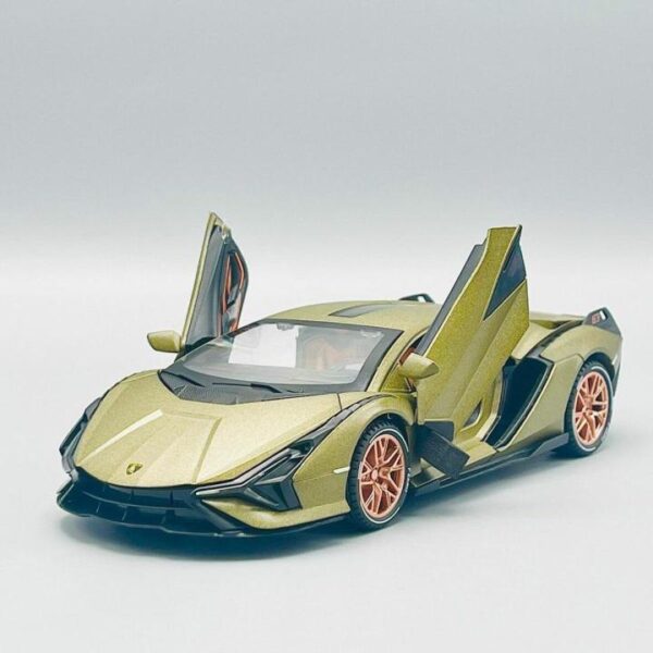 1:24 Diecast Metal Lamborghini SIAN 1:24 alloy car model