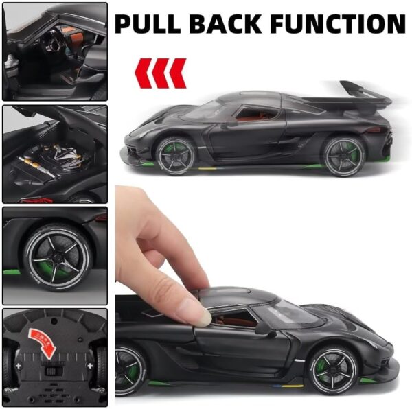 1:24 Diecast Koenigsegg Jesko Alloy Car Model