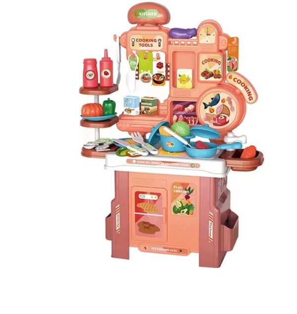 46 Pieces Pretend Play Kids Kitchen Set