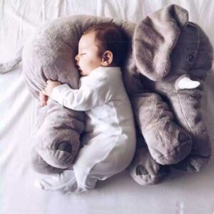 Baby Elephant Pillow Toddler Sleeping Elephant Stuffed Plush Pillows Soft Plush Stuff Toys