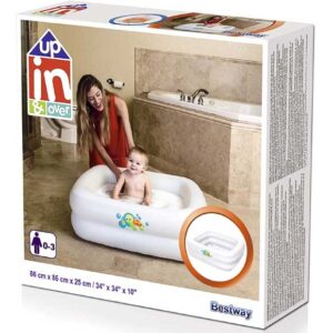 Bestway Double-Ring Inflatable Baby Bath Tub 51116