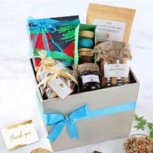 Festive Leather Hamper