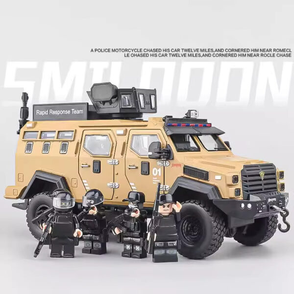 1:24 Diecast Sarertooth Tiger Armor Vehicle