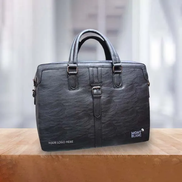 Office Leather Bag - Image 2