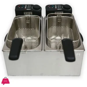 Alpina SF-4008 S.S Deep Fryer Twin Bowl 3.5Ltr 2000 W