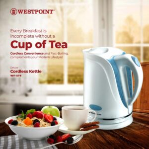 WestPoint Kettle concealed element 1.7 Liter