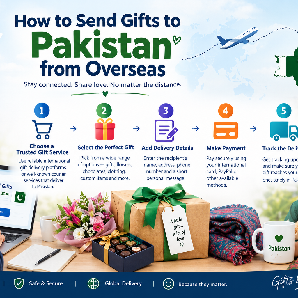 How to Send Gifts to Pakistan from Overseas